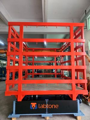 حزم كبيرة المحاكاة النقل اختبار الاهتزاز الميكانيكي طاولة الهزاز YST3200 أداء ASTM D4728 ASTM D999