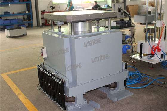 جهاز اختبار الصدمات الهوائية عالي السرعة بحمولة 100 كجم مع طاولة 500 × 700 مم وتسارع يصل إلى 200 جرام