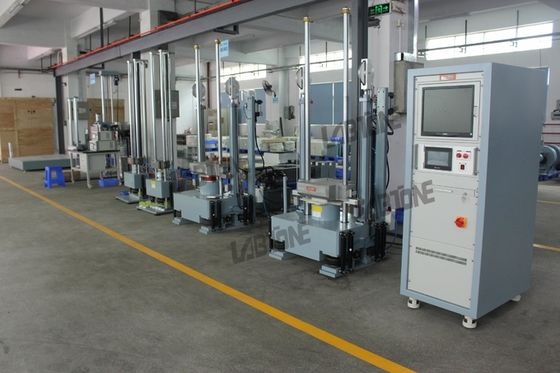 نظام اختبار الصدمات يحتوي على أبعاد الطاولة من 200x250mm إلى 200x200cm مناسبة لاختبار مختلف عينات الوزن تصل إلى 1000 كيلوغرام