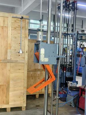 Lab Drop Tester with Handle Control and Motor Adjustment for Height Accuracy and 800x800x800mm Specimen Size